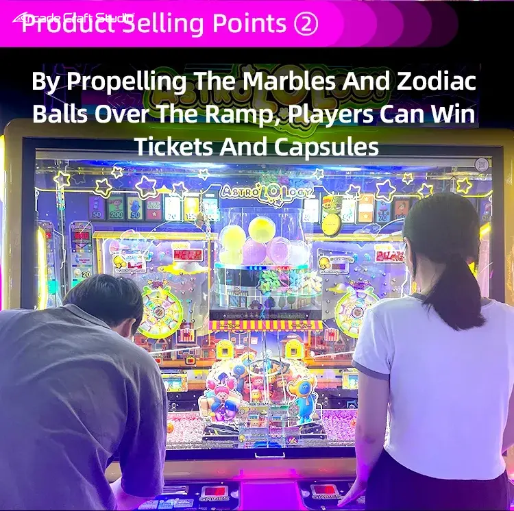 Zodiac Party Marble Pusher Ticket Arcade