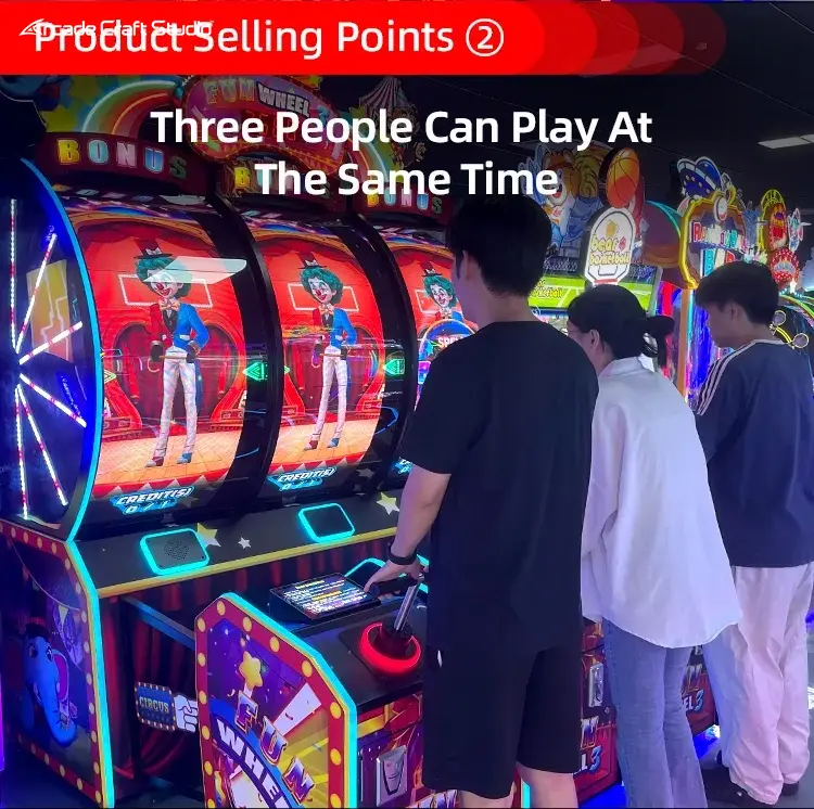 Fun Wheel Arcade Ticket Arcade Games (3P)