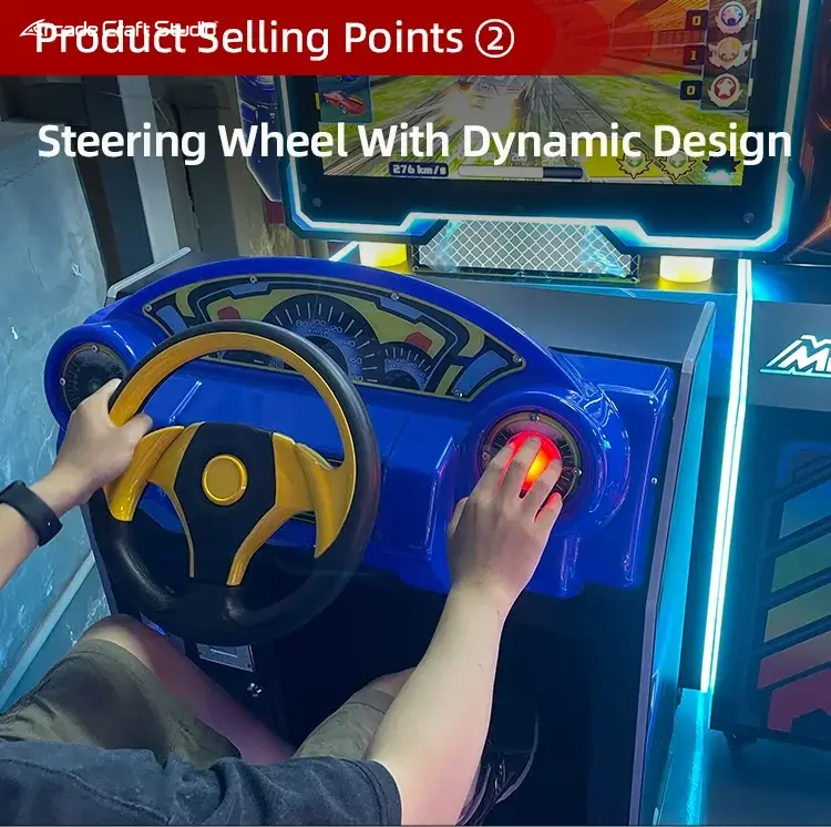 Superburn Racing D 2 Players Driving Arcade Games
