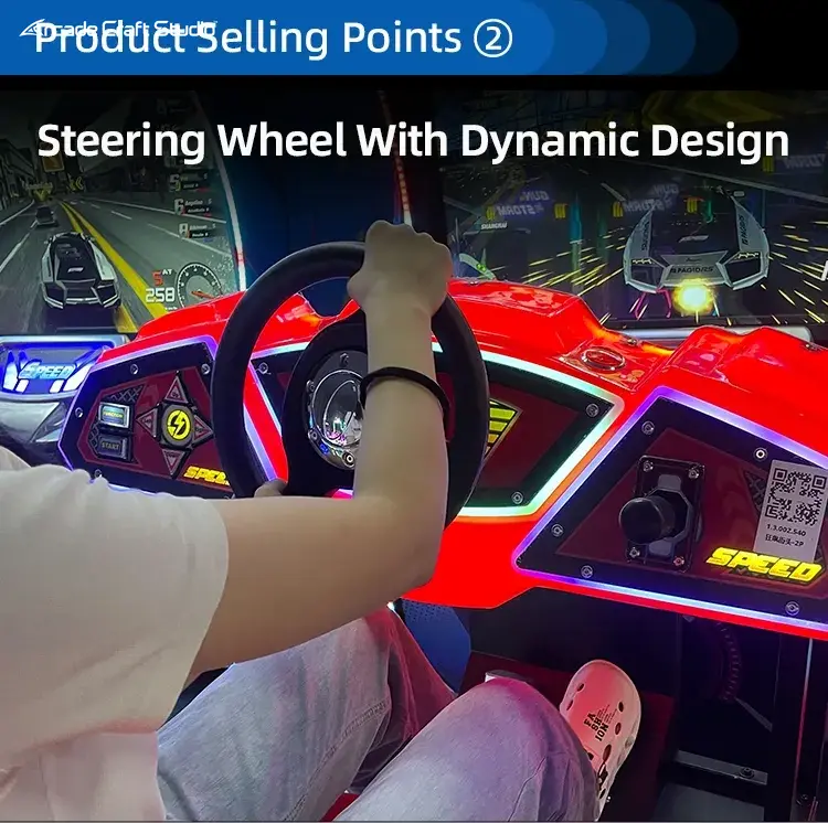 Street Racing Driving Simulator Arcade Machine