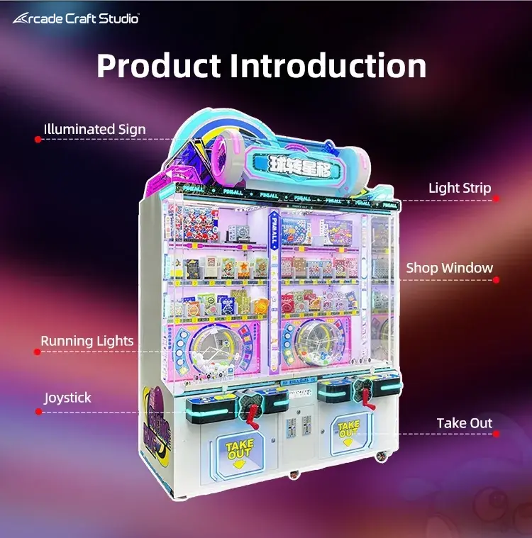 Spin Orbit Prize Ticket Game Machine