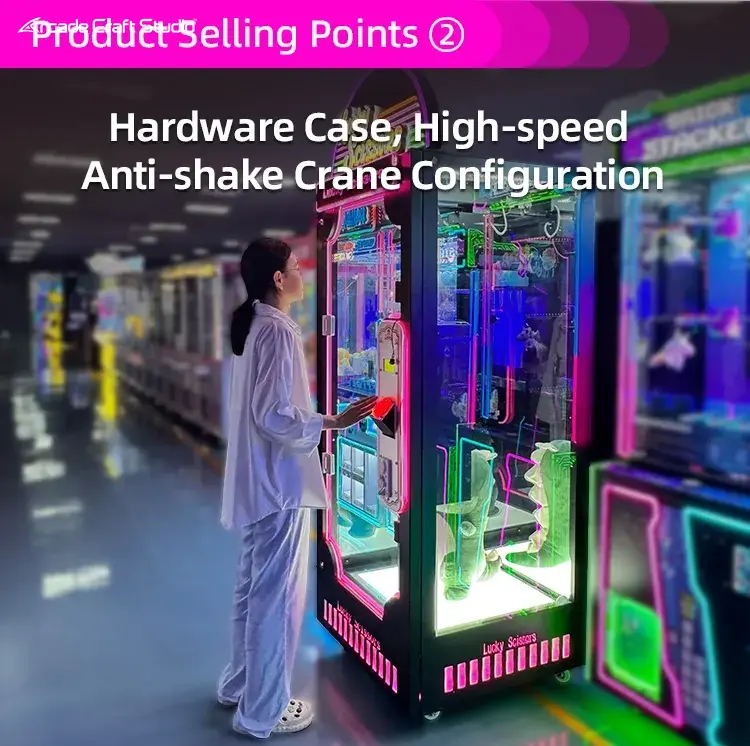 Lucky Scissors Rope Cutting Prize Arcade Game