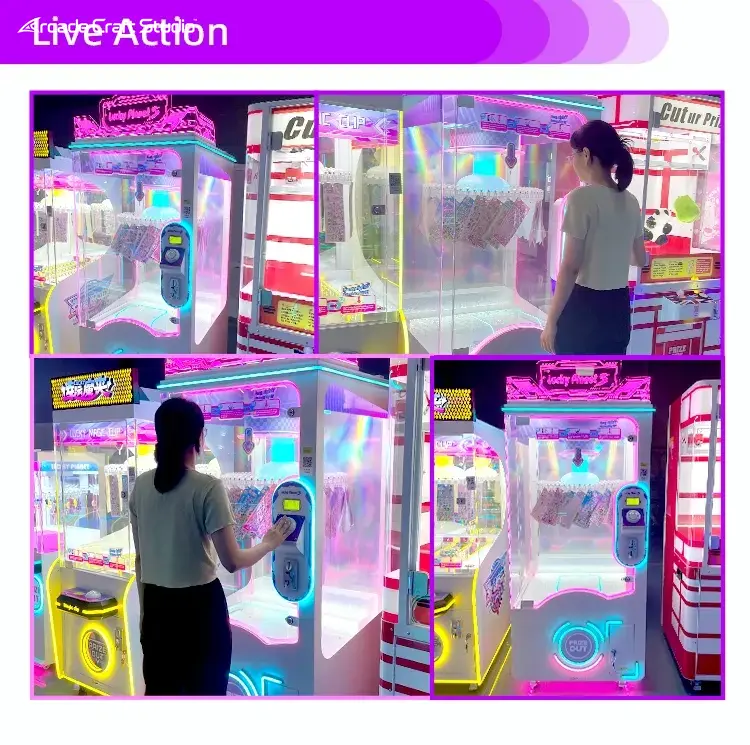 Lucky Planet S Coin Operated Prize Game Machine