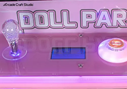 Panda Transparent Claw Machine Arcade