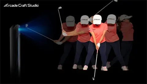 A Series Indoor Golf Simulator