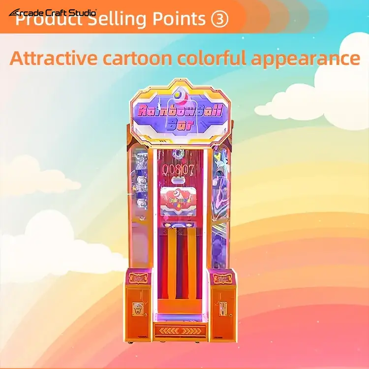 Rainbowball Bar Ball Dropping Arcade Game Ticket Arcade