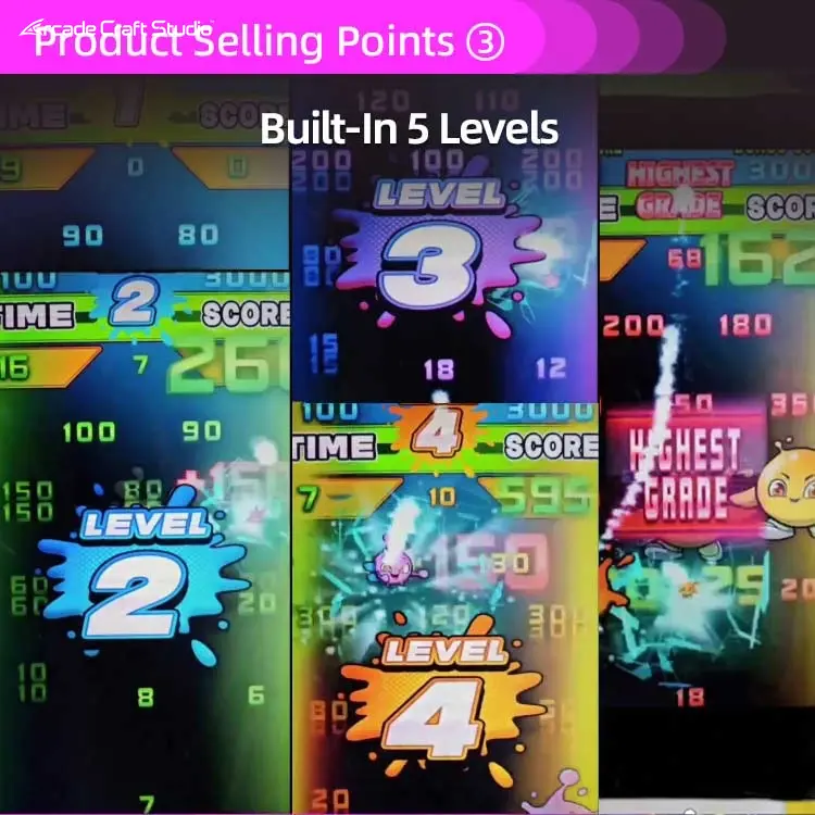 Rolling Shock 2 Players Skee Ball Arcade Machine