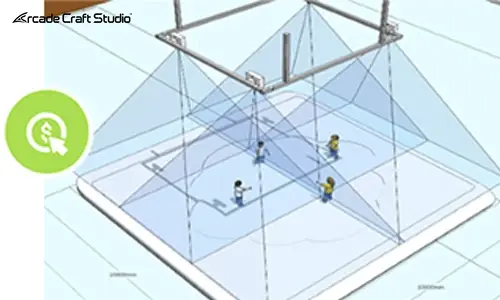 Interactive Floor Projector Game