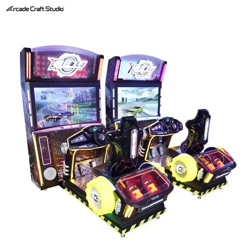 Crazy Speed Racing Game Arcade Cabinet