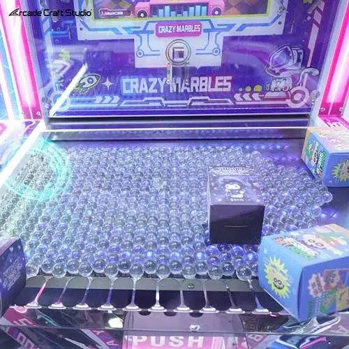 Crazy Marbles 2P Ball Pusher Arcade Gift Game Machine