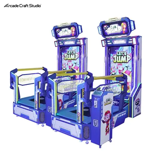 Let's Jump Kids Trampoline Jump Arcade Coin Operated Video Games