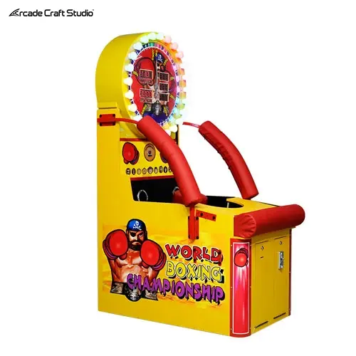 World Boxing Championship Boxing Arcade Game With Gloves