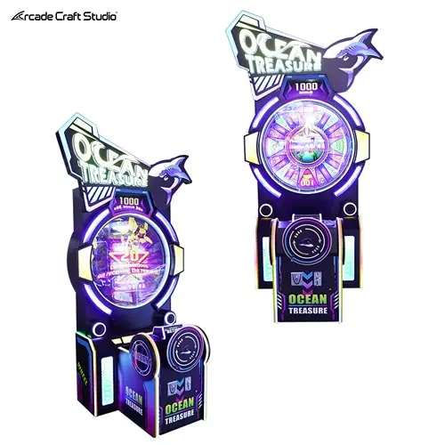Ocean Treasure Arcade Spinner Wheel Redemption Arcade Games