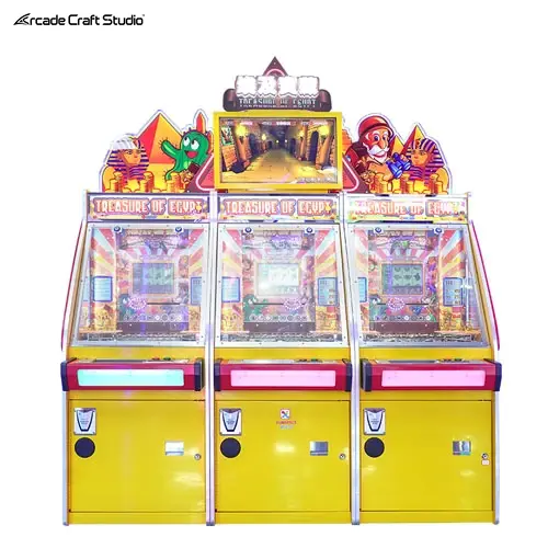 Treasure Of Egypt Coin Pusher Arcade Machine
