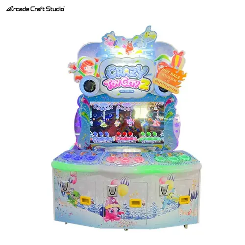 Crazy Toy City 2 Ticket Redemption Game Machine