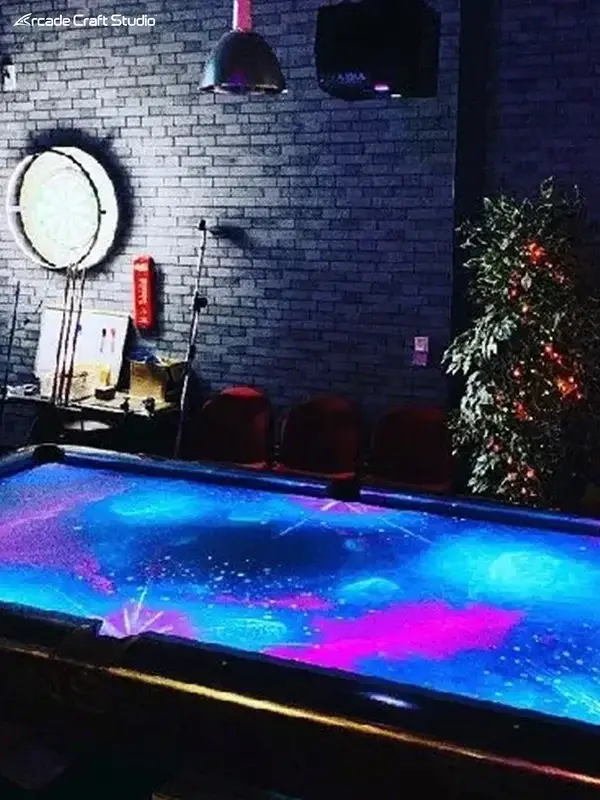 Interactive Pool Table Projector