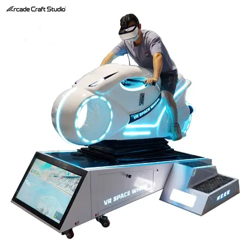 VR Space Wheel VR Motorcycle Simulator Arcade