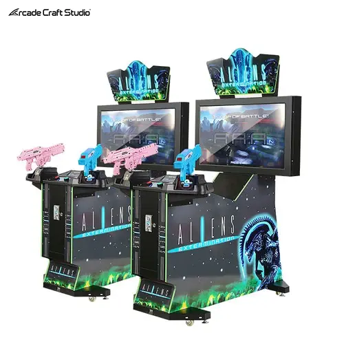 Alien Attack Arcade Shooting Game Machine