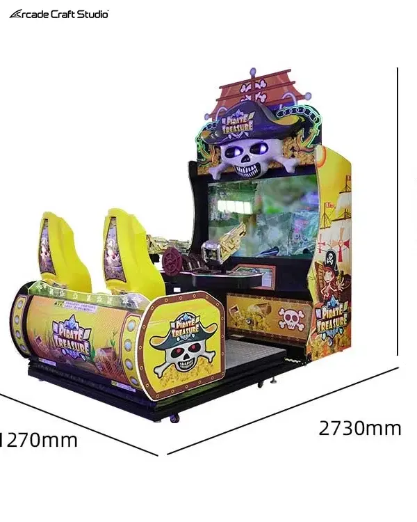 Pirate Treasure Shooting Arcade Game