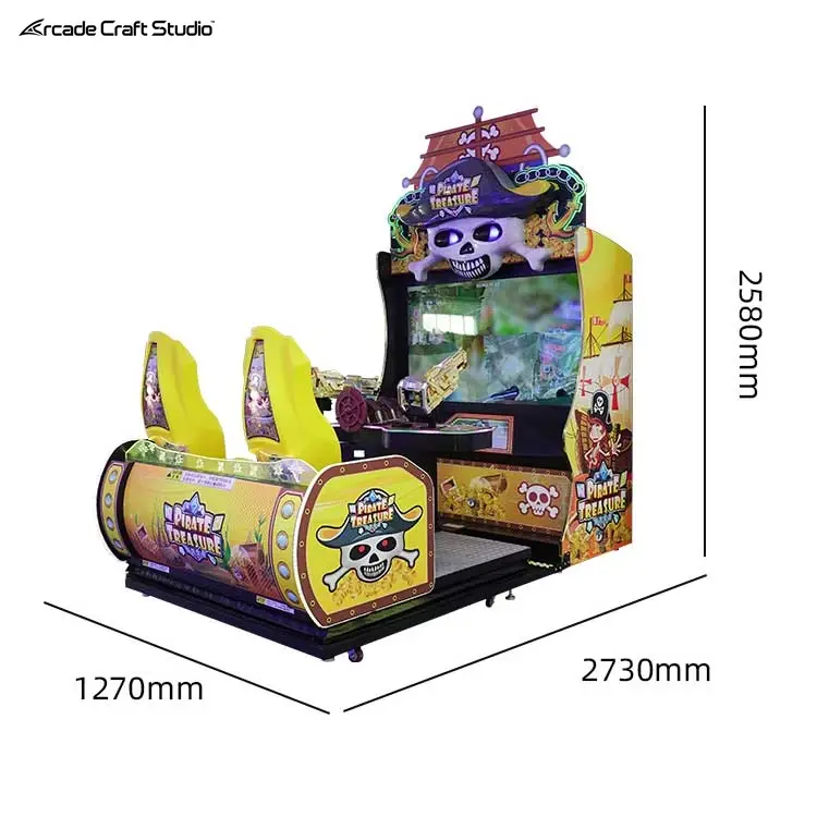 Pirate Treasure Shooting Arcade Game