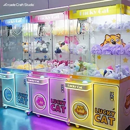 Lucky Cat Arcade Claw Machine