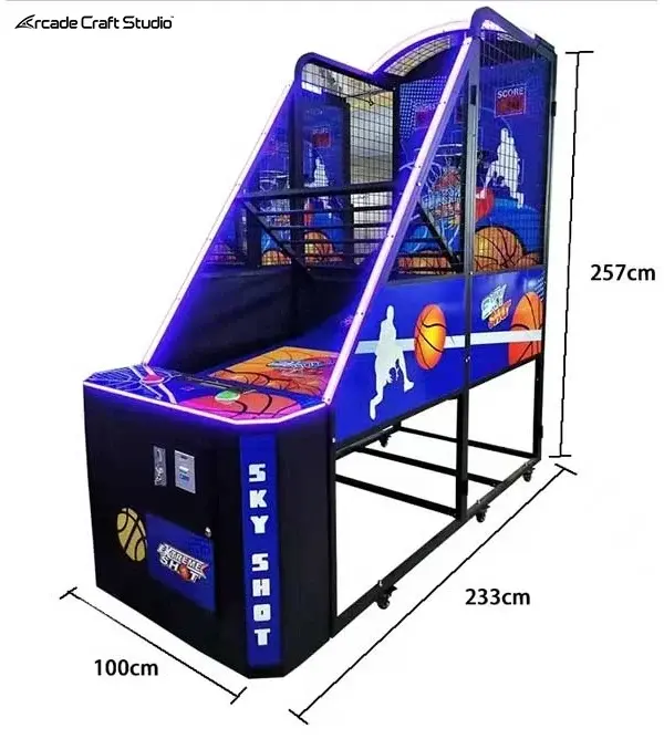 Sky Shot Basketball Arcade Game Machine