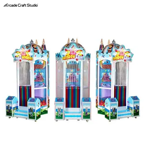 Rainbow Castle Ball Drop Arcade Machine Redemption Game
