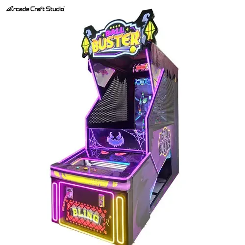 Buster Ball Throwing Video Arcade Game