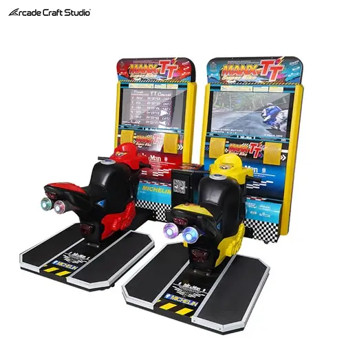 Twin Superbike Motorcycle Racing Arcade