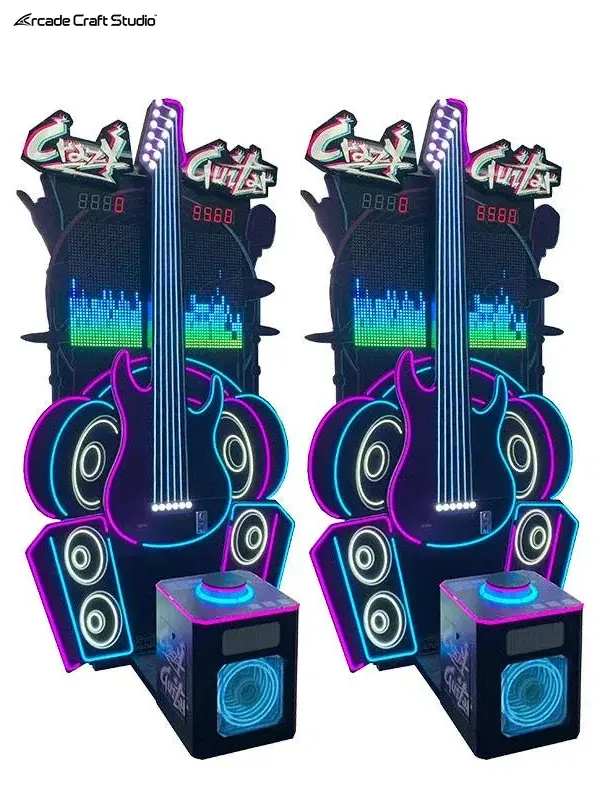 Guitar Strumming Hammer Arcade Game Machine