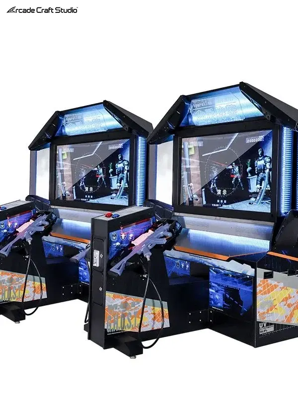 Two Player Ghost Troopers Arcade Shooting Game