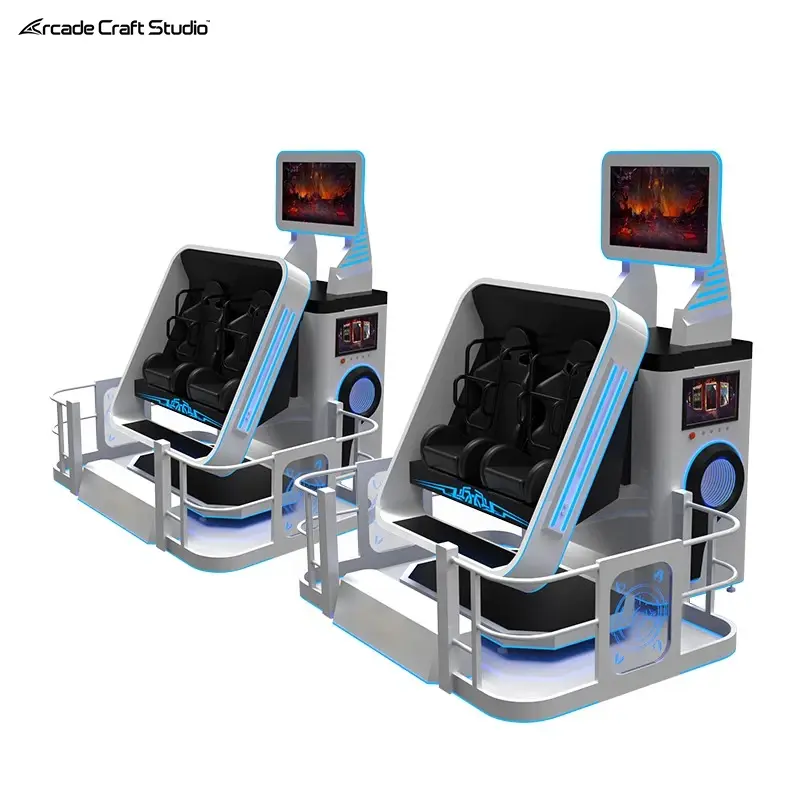 2 Players VR 360 Degree Motion Chair