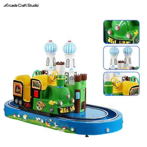 2 Players Kiddie Castal Train Ride