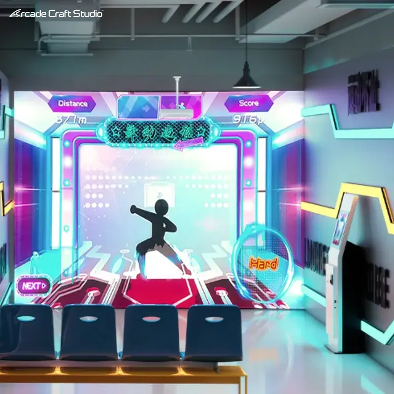 Hole In The Wall Projection Interactive Game