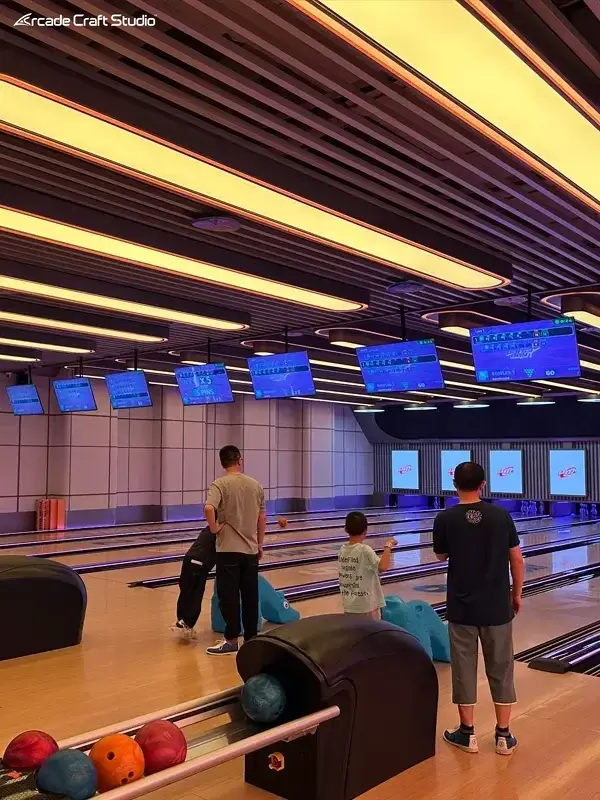 10 Pins Commercial Bowling Alley Equipment