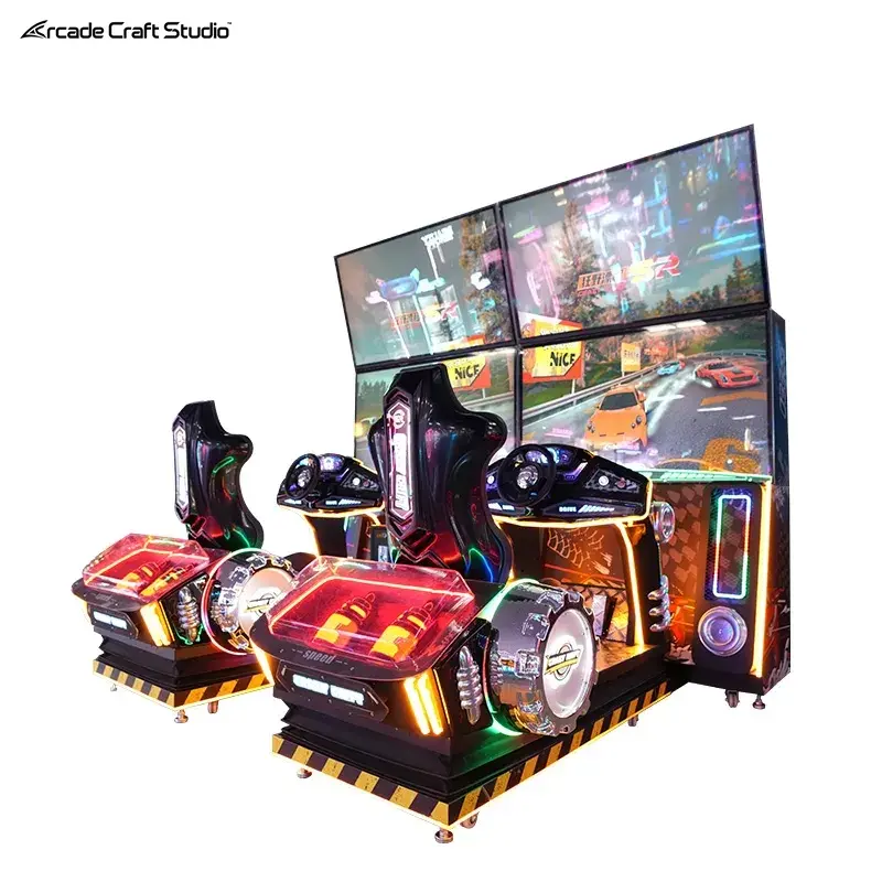 Wild Drift 2 Player Racing Arcade Machine Driving Simulator