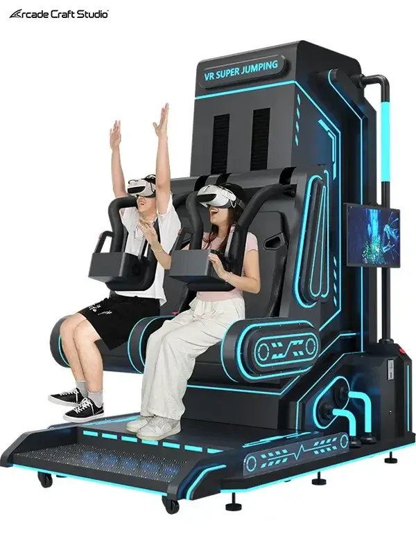 VR Super Bungee Jumping Game Fying Simulator