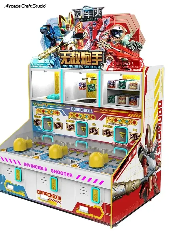 Invincible Shooter 3 Player Ball Shooting Arcade Games