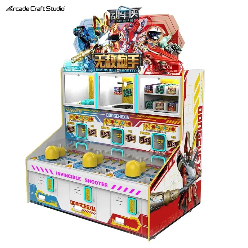 Invincible Shooter 3 Player Ball Shooting Arcade Games