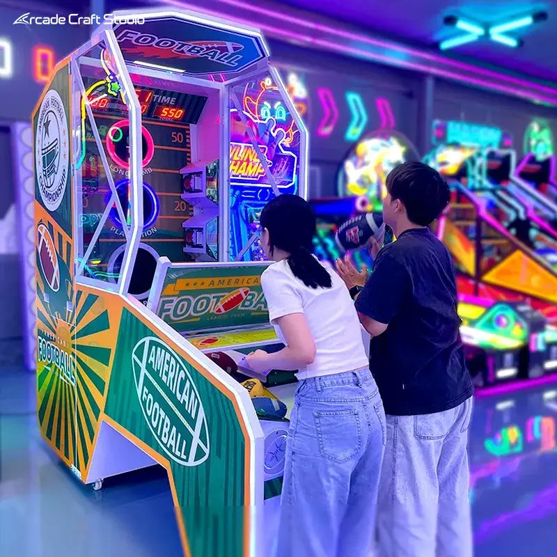 American Football Rugby Toss Arcade Game