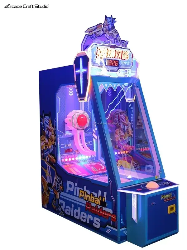 Pinball Raiders Bouncy Ball Arcade Redemption Game