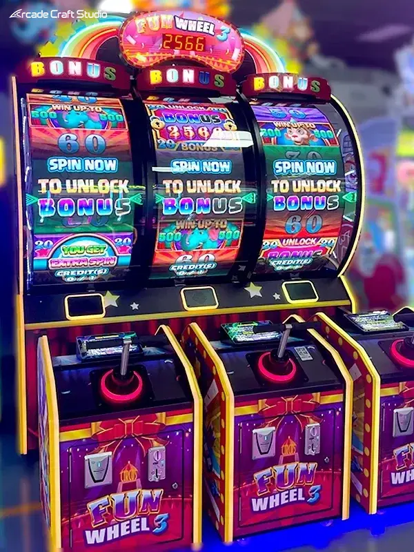 Fun Wheel Arcade Ticket Redemption Arcade Games (3P)