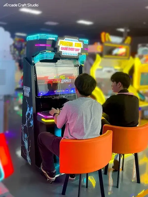 Fighter King Multi Game Arcade Cabinet