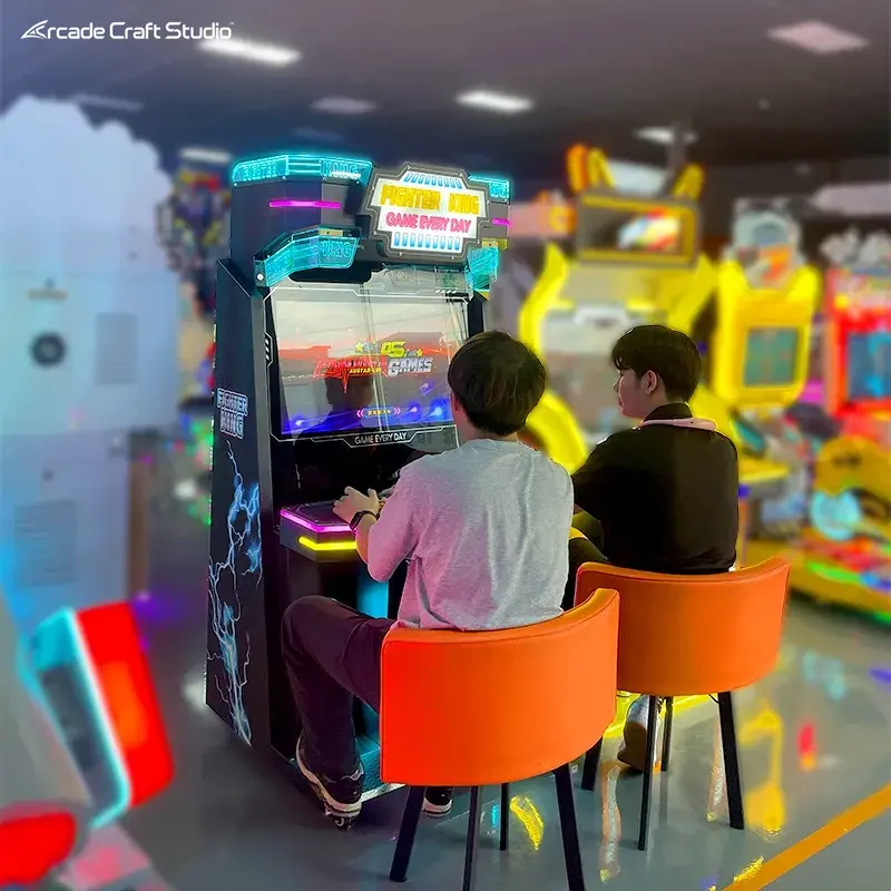 Fighter King Multi Game Arcade Cabinet
