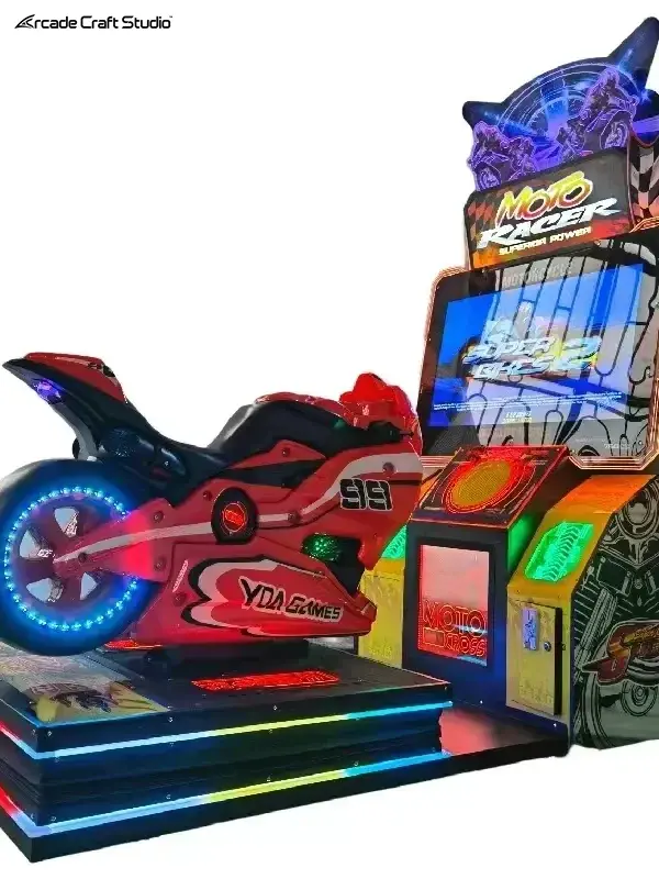Moto Racer Coin Operated Motorcycle Arcade Game