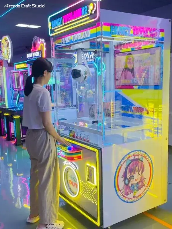 Fancy Toysland X2 Crane Claw Machine