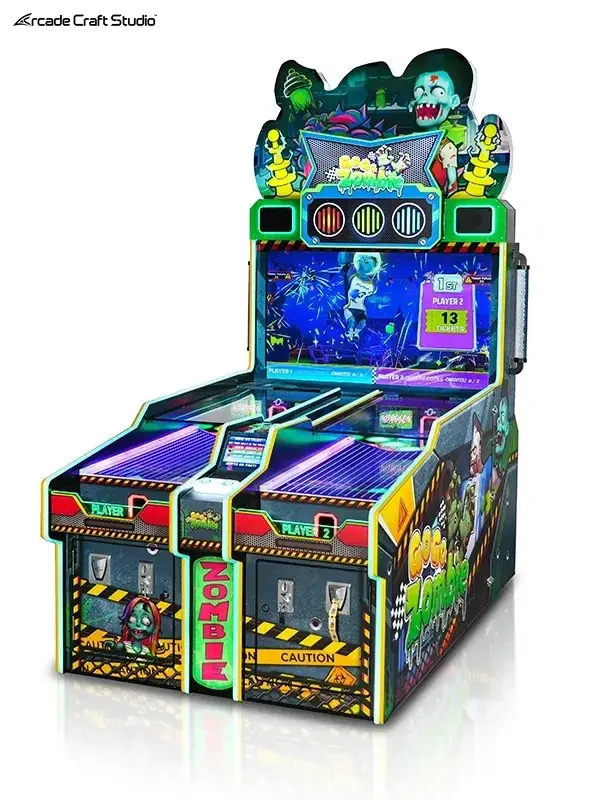 GoGo Zombie Skee Ball Arcade Game Redemption Arcade