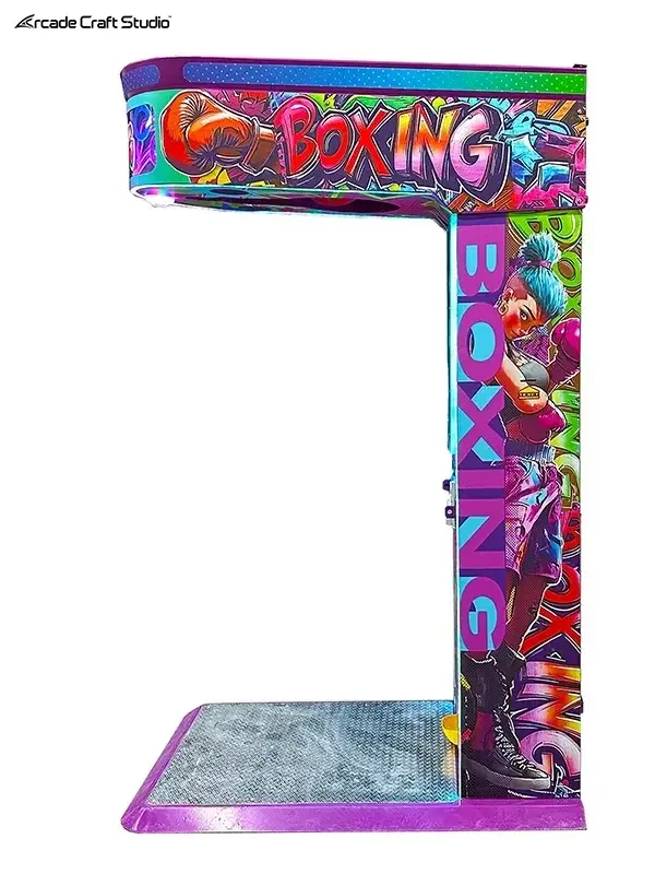 Kids Punching Bag Arcade With Gashapon Bonus