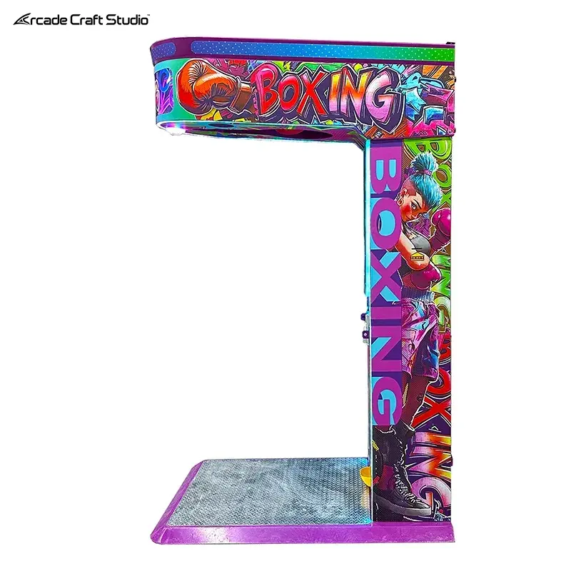 Kids Punching Bag Arcade With Gashapon Bonus