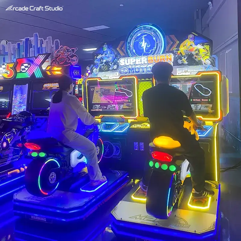 Superburn Motor D Arcade Motorcycle Racing Game
